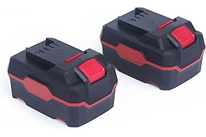 HHIMXPO Dos unidades 20 V 4,9 Ah Li - ION Batería de repuesto compatible con Parkside X 20 V Team Li - ION Herramienta inalámbrica y cargador
