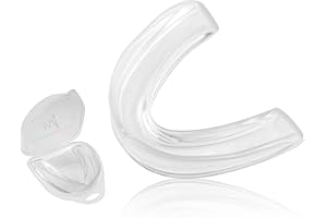 Muse Impex Mouth Guard Gum Shield for Boxing, Rugby, Martial Arts, Judo, Karate, MMA, Hockey, and All Contact Sports Professional MouthGuard for Adults and Kids - Teeth and Jaw Safety with Case