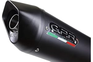 GPR EXHAUST SYSTEM Auspuff Gpr Schalldämpfer für Triumph Tiger 1200 Explorer 2011-16 - Xr - Xrt - Xcx - Xca Auspuff Zugelassen mit Anschluss, Serie Furore schwarz