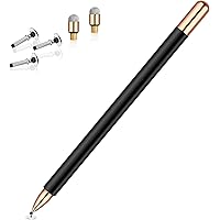 MEKO Stylus Pen for iPad, Capacitive Touchscreen Pencil Magnetic Cap, High Sensitivity & Fine Point Universal for/iPhone/iPad