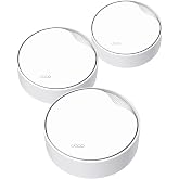 TP-Link Deco X50-PoE(3-Pack)- AX3000 Dual Band Wi-Fi 6 Mesh, Supports PoE | Whole House Coverage up to 600 m&sup2;. Unified Networ