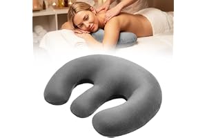 DASIAUTOEM Bröstkudde för massage, bröststödskudde, ansiktssängkudde, stödkudde för skönhetssalonger, bröststöd magstödskudde för säng, spa-salong, hem, sovrum 29 x 35 x 6 cm