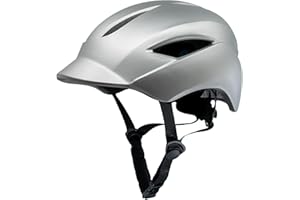 Crazy Safety Casco da Bicicletta Aero | Casco per Bambini da Bici, Skateboard, Pattini a Rotelle e BMX | Casco da Bici per Uomo e Donna | M 54-58 cm e L 58-61 cm | Con Cinghie Catarifrangenti (Nero)