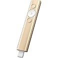 Logitech Spotlight Presentation Remote - Universal Wireless Presentation Clicker with Laser Pointer, Advanced Digital Highlighting, Bluetooth, 30 m Range and Quick Charging - Gold