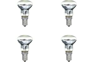 ISTOVO Ersättningslampa Lava E14 R39 30W Spotlight Skruv i Glödlampa Klar Spot Glödlampor Lava Glödlampa 4St