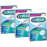 Corega 3 Dakikada Diş Protezi Temizleyici 30 Tablet X 3 adet