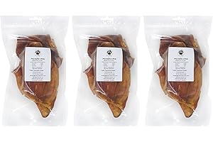 TRADE TEAMWORK 15 orejas de cerdo – 100% producto natural para perros – diversión duradera para masticar