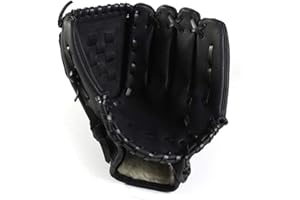 Acidea Baseball-Handschuhe mit weichem, solidem PU-Leder, verdickter Krug, Softball-Handschuhe für Kinder, Teenager, Erwachsene, Rechtshänder, Linkshänder