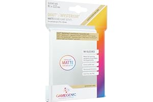 ASMODEE GAMEGEN!C- Matte Dixit Sleeves 81 x 122 mm (90), Clear Colour (GGS10055ML)