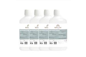 BABYLOU CARE | Fysiologiskt serum i 4 x 500 ml flaska | NaCl 0,9 % | Tillverkad i Frankrike | Näsborrstvätt