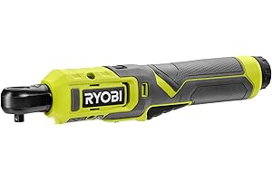 RYOBI RR14W4-0 - Llave de trinquete (4 V, USB de litio, 1/4 pulgadas, 80 Nm, sin batería)