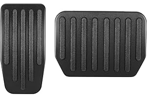 CTDMJ Tesla Performance Pedali per Tesla Model 3 e Tesla Model Y 2020-2025 Pedali Performance Pedal Pad Copertura Piedi Alluminio Antiscivolo Pedali Accessori (Nero)