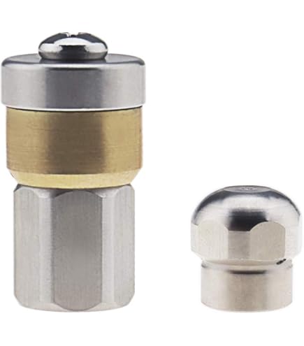 Vhbw 2x Ugello Sturatubi Per Idropulitrice - Filettatura Da 1/8 - Foto 12