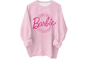 BOSSETY Sweatshirt for Women | Come on Lets Go Party Sweatshirts | Hoodie for Women | Pink Tops Bachelorette Pullover Fall Holiday Tops