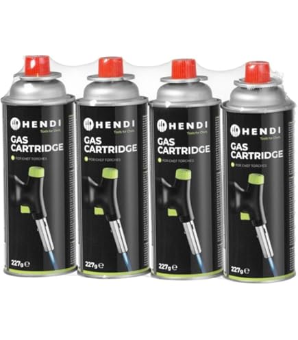 Pack Réchaud Portable & 4 Cartouches De Gaz