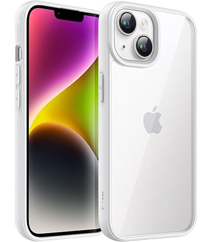 FLLAO Magnetica Cover per iPhone Air e 2 Pellicole in Vetro Temperato, Custodia iPhone Air Compatibile con Magsafe, Traslucida Opaca Posteriore Sottile Antiurto Protettiva Case, Trasparente