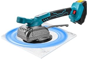 CEYKVO Professioneller Fliesenrüttler für Makita 18V System - 100kg Haftkraft, 13cm Sauger, 5-Stufen-Geschwindigkeit - Ideal für Keramik, Naturstein & Glas (30-260cm) - Akku nicht inklusive