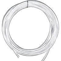 SWNKDG PVC Schlauch (5 M 4 x 6 mm), Wasserschlauch Luftschlauch Kraftstoffschlauch Benzinschlauch Ölschlauch