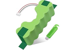 CITYORK 12V 3500mAh Batteria per iRobot Roomba Combo, per Combo ZJ1517-HFR/RVF-Y1, Combo R113, R113840, R1118, R111840, Batteria per ECOVACS Deebot 900, 600, M88, DE5G, per Deebot OZMO 610,902,907