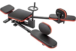 FlowerW 150 kg Pro Leg Stretcher Leg Stretch Machine Heavy Duty Steel Frame Leg Stretcher Training Fitness Equipment Leg Stretcher for Home Gym