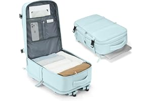 BJLFS Mochila Viaje Cabina Avion 40x20x25 para Ryanair maletas de viaje cabina avion Bolsa de Cabina 45x36x20 para EasyJet Equipaje de Mano Cabina Avion Mochila de Senderismo