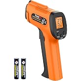 ThermoPro TP30 Y&uuml;ksek Hassasiyetli Profesyonel Kızıl&ouml;tesi Termometre, -50&deg;C ila 550&deg;C (-58&deg;F ila 1022&deg;F) Ayarlanabilir Emisiv