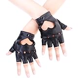 Gants Punk En Cuir PU Pour Hommes JISEN Steampunk Guadeloupe