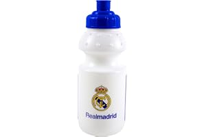 CyP Brands - Real Madrid, flaska, vattenflaska, drickflaska, flaska, vit, officiell produkt