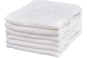 JUICY BUMBLES 6x Inserti Assorbenti 100% bambù per Pannolini Lavabili - Inserto Assorbente 4 Strati