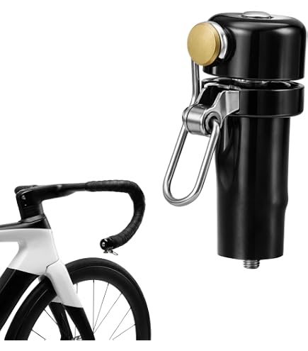laute rennrad klingel Klingel, Mini Fahrradklingel Laut 100-120dB, Rostschutz, Fahrradlenker Stecker, Kompatibel mit 22,2mm Lenker, Kleine Fahrrad für Rennrad, Mountainbike und Roller, Einfach Montage Sport & Freizeit MFPN=PDURCB Riptide - Overdrive and Colors:Yellow