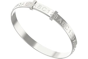 Aeon Expanding Baby Bangle - 925 Sterling Silver | Baby Jewellery for 0-5 Years | Perfect as a Christening Gift for a Boy or Girl | Gift Box & Polishing.