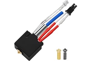 iMetrx Kobra 2 Hotend V5 J-Head Extrudeuse pour imprimante 3D avec 1 buse Volcano pour Kobra 2 Plus, Kobra 2 Max, Kobra 2 Pro, Kobra 2 Neo 3D Printer Hot End
