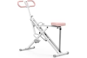 MERACH 2 in 1 Squat Rowing Machine, Easy Setup and Foldable Exercise Equipment, Glute Trainer, Glutes and Leg Home Workout