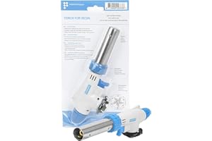 Brûleur à gaz, brûleur de cuisine | Pour crème brûlée, ventilation de la résine époxy, BBQ | Flamme réglable, température réglable