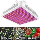 Ideal para la mayoría de plantaciones, como, por ejemplo, hidroponía, iluminación de invernadero, plantas, florecimiento, cultivo de frutos, etc.