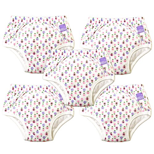 Bambino Mio Potty Training Pants (Flowers, 18 - 24 Months, Pack of 5)