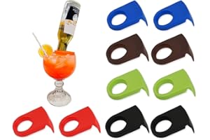 SCSpecial - Fermagli per bevande, 10 pezzi, per bottiglie di birra, per cocktail