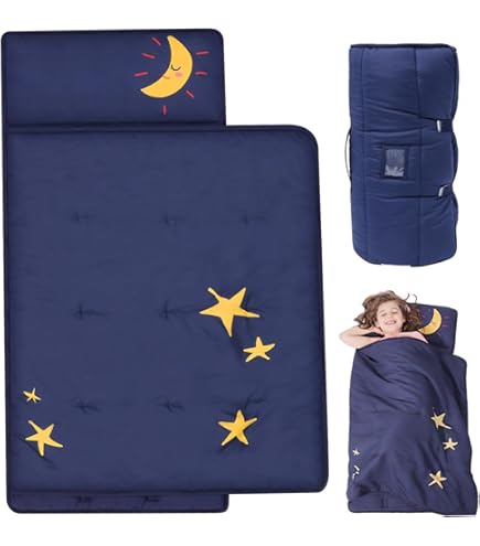 Sacco A Pelo Bambini Cartoon - Tappetino Nanna Portatile 160x60cm - Foto 5