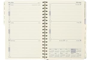 Collins - Elite - Compact 2026 12 Month Calendar Year Planner, Week-To-View with Appointments Diary Refill (1150R-26)