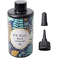 LEROKAS Epoxy UV Resin Clear Hard, UV Jewelry Resin Glue Sunlight Ultraviolet Curing Resin Crystal Liquid for DIY/Kids Craft Jewelry Making Supplies Mold Not Included (200g/7.05oz)