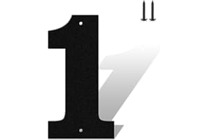 SHOWMTHEM 10,2 cm, mattschwarze, rostfreie Hausnummern-Buchstaben, robuste Metall-Adressnummern für Haus, wetterfest, 0–9 Zahlen und A-Z, Metallbuchstaben für den Außenbereich, komplettes Set für Tür, Tor