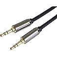 PremiumCord Stereo HQ-Klinkenkabel 3,5mm, Klinkenstecker 3,5mm, StereoJack Stecker auf Stecker, Aux Headset Audio Verbindungs