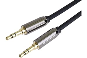 ‎PREMIUMCORD remiumCord Stereo HQ Jack Cable 3.5 mm Jack Plug 3.5 mm Stereo Jack męski na męski zestaw słuchawkowy Aux Kabel połączeniowy Audio Ekranowane metalowe złącze M/M Długość 1.5 m