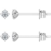 Heather Needham 2 PAIA di borchie a sfera in argento sterling
