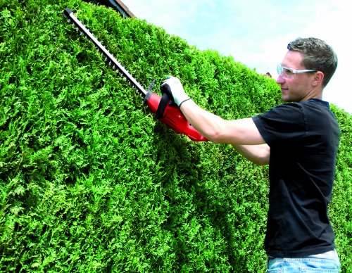 Einhell Elektro Heckenschere GH-EH 4245 (420 Watt, 450 mm Schnittlänge, 16 mm Zahnabstand, 2,5 kg, Köcher inkl. Wandhalterung) - 8
