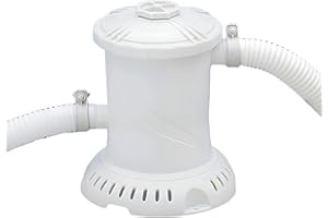 Filterpumpe Pool Poolpumpe Schwimmbadpumpe - Summer Waves RX600-2271 l/h 2,2 m³/h - Pool Pumpe für Filter Typ D Kartuschenfilterpumpe Filteranlage Cartridge Filter Pump 40W