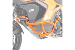 MOTO GUARD Defensas Motor Compatible para KTM 1290 Super Adventure S/R 21-23 Motoguard L2 Naranja