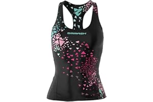 SMMASH Tank-Top für Damen, Top Ärmellos für Sport Outdoor OCR Cross-Training Fitness Yoga Gym, Atmungsaktives Funktionsshirt, Sporttop, Sportshirt, Professionelle Sportbekleidung
