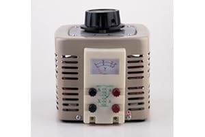 SATKIT Variac TDGC2-2KVATransformateur à Sortie Variable de 0 à 250V Courant Alternatif 8A