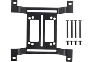 YUNSEITY 120mm Water Cooling Pump Mounting Bracket, Computer Water Cooling Stand PC Reservoir Bracket 120 * 120 * 15mm